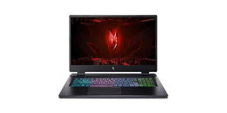 Nitro 17 (AN17-41-R23G) Gaming Laptop, 17,3" FHD 165Hz Display, AMD Ryzen 7 7735HS, 16 GB RAM, 512 GB SSD, NVIDIA GeForce RTX 4050, Windows 11, QWERTZ