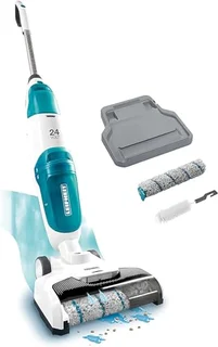 Akku-Saugwischer Regulus Aqua PowerVac, Hartbodenreiniger, Blau, Weiss