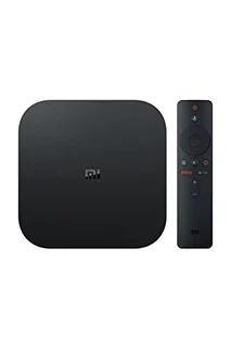 Mi Box S (EU Version) 4K Ultra HD Media Player mit Google Assistent Fernbedienung, Bluetooth,HDMI) 4K HDR, Dolby Audio, DTS HD,Android 8.1 Schwarz