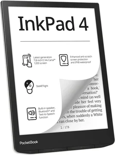 InkPad 4 (7.80", 32 GB, Stardust Silver), eReader, Silber