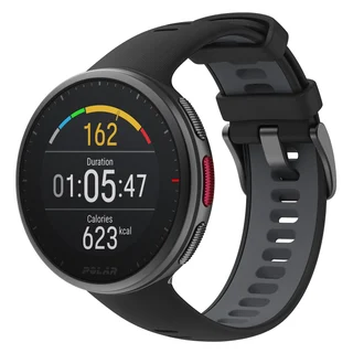 Vantage V2 (47 mm, Faserverstärktes Polymer, M/L), Sportuhr + Smartwatch