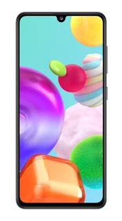 GALAXY A41 Smartphone Schwarz Dual-SIM 64GB Android 10.0 A415F, Schwarz, SM-A415FZKDEUB