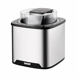 48855 Eismaschine Gelato - Speiseeisbereiter 1,5 L, 12 W, Eiscreme, LCD-Display, digitaler Timer, BPA-frei, vegane, laktosefreie und steviahaltige