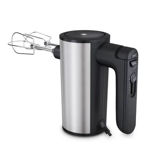 Kult X Edition Handrührer, Handrührgerät, Quirl mit 5 Geschwindigkeitsstufen, Turbofunktion, Handmixer 400 W, Cromargan matt, schwarz