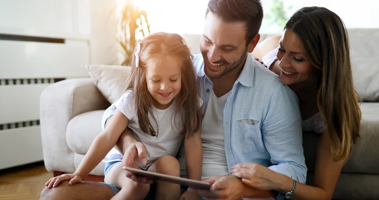 Tablets eignen sich auch für die ganze Familie.